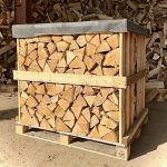 Leña para calefacción troncos de 33 cm - Caja de 1 m3
